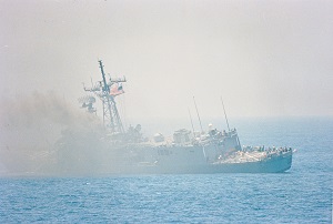 17 Mei 1987, Peristiwa USS Stark : Serangan Rudal Exocet Irak ke kapal Perang Amerika