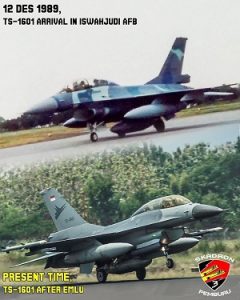 F-16 before and after MLU