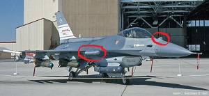 F-16 dengan IRST