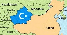 Peta turkmenistan Timur