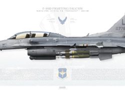 F-16D Fighting Falcon 56th FW, 310th FS, LF/90-0778