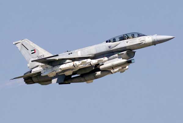 F-16 F desert falcon Blok 60 Uni Emirat Arab