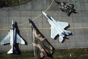 F-4 Phantom, F-111, F-15 Eagle dan Mirage Belgia