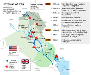 Serangan Amerika dan Inggris ke Irak tahun 2003