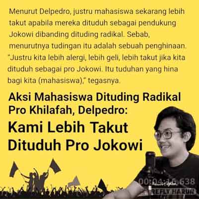 Lebih takut dituduh pro Jokowi