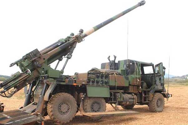 CAESAR SPH (Self Propelled Howitzer)batalyon Armed TNI AD