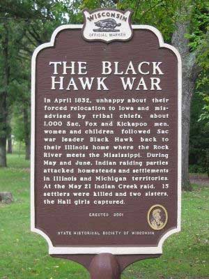 Papan peringatan perang Black Hawk