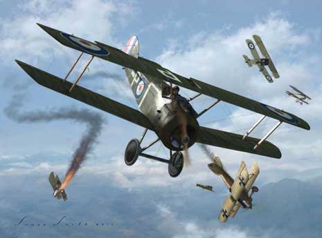 Pesawat RAF saat perang Dunia 1