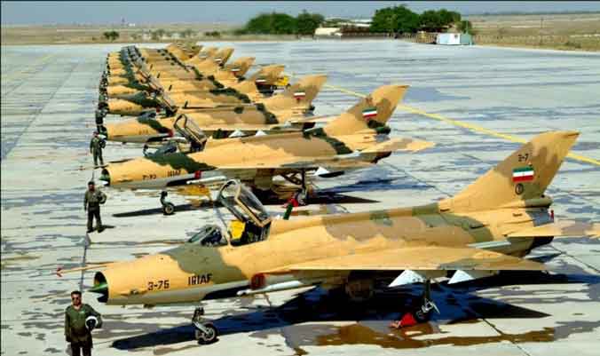 pesawat tempur Chengdu F-7 IRIAF Iran