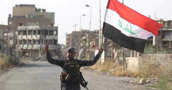 Kota Mosul berhasil direbut kembali oleh pasukan Irak