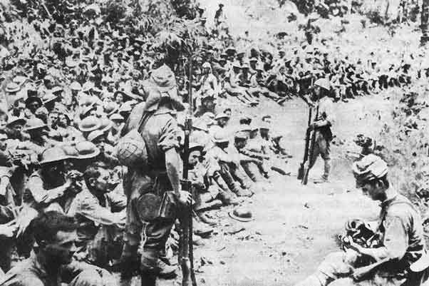 Penyerahan diri pasukan Amerika di Filipina tanpa syarat 1942
