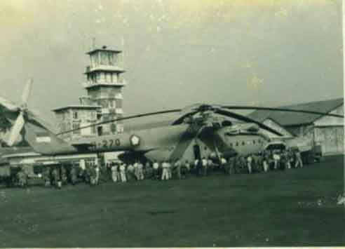 AURI (TNI AU) pernah mengoperasikan 9 heli Mi-6 dari Uni Soviet di era tahun 1965 hingga berhenti beroperasi pada tahun 1968, dijual sebagai besi tua & tidak ada yg disisakan sebagai koleksi Museum. Mencatatkan sejarah sebagai heli angkut terbesar yg pernah dioperasikan TNI AU.
