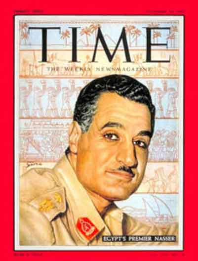 Presiden Mesir Gamal Abdel Nasser Hussein