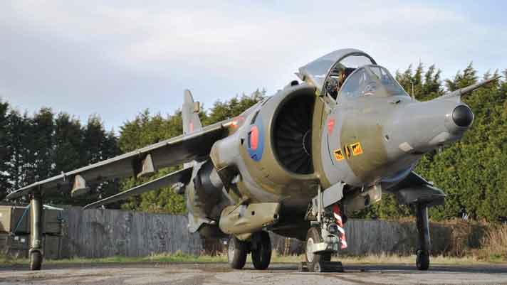 Pesawat RAF Harrier GR3