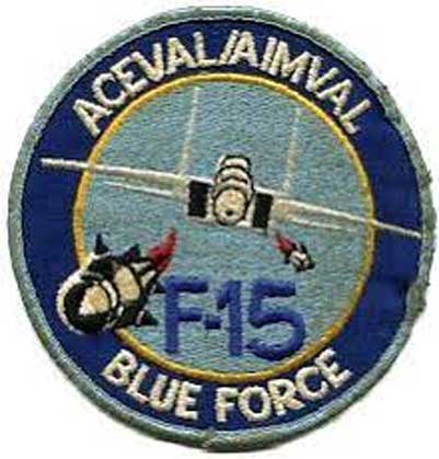 Patches atau Bet Air Combat Evaluation (ACEVAL) dan the Air Intercept Missile Evaluation (AIMVAL) F-15 Eagle