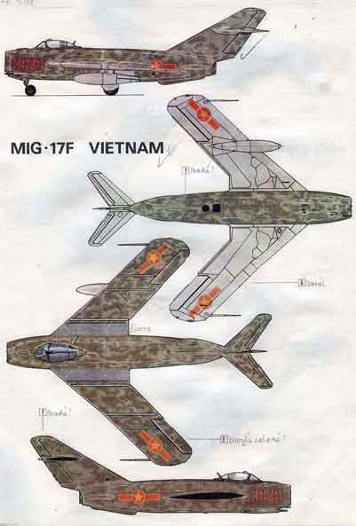 MiG-17 AU Vietnam Utara