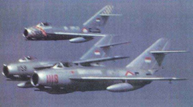 Pesawat tempur Mikoyan-Gurevich MiG-17 Fresco AURI(TNI-AU)