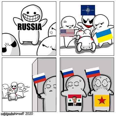 Rusia, Siria dan Kurdi