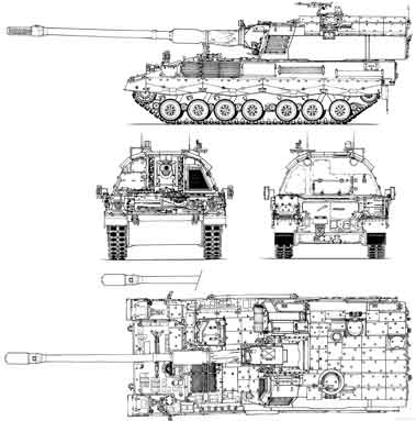 PzH 2000 memiliki dukungan otomatis hingga 5 putaran Multiple Rounds Simultaneous Impact (MRSI). Pengisian cangkang dilakukan secara otomatis. Dua operator dapat memuat 60 peluru dan mendorong muatan dalam waktu kurang dari 12 menit. PzH 2000 juga telah dipilih oleh tentara Italia, Belanda, Yunani, Lithuania, Hungaria, Qatar dan Kroasia, sebagian besar menggantikan sistem yang lebih tua seperti howitzer M109.