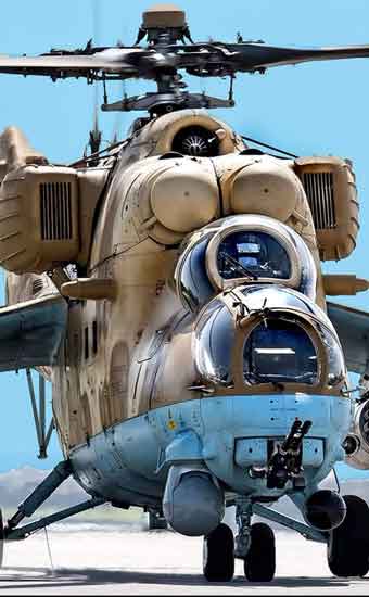 Heli ini dioperasikan secara luas selama Perang Soviet-Afghanistan, terutama untuk mengebom pejuang tempur Mujahidin. Ketika AS memasok rudal pencari panas Stinger kepada Mujahidin, helikopter Soviet Mi-8 dan Mi-24 terbukti menjadi sasaran favorit para pemberontak.