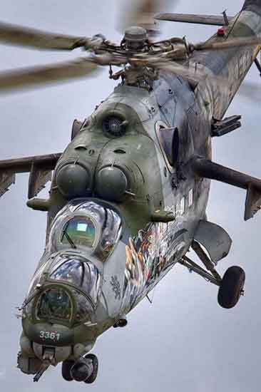 Helikopter Serang Mil Mi-24 Hind