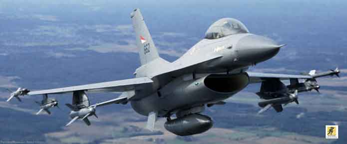 Penguin SSM di F-16 Fighting Falcon Angkatan Udara Kerajaan Norwegia