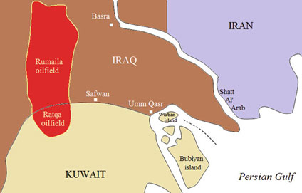Ladang minyak Rumaila adalah ladang minyak super-raksasa yang terletak di Irak selatan, sekitar 20 mil (32 km) dari perbatasan Kuwait. Ditemukan pada tahun 1953 oleh Basrah Petroleum Company (BPC), sebuah perusahaan asosiasi dari Irak Petroleum Company (IPC), lapangan diperkirakan mengandung 17 miliar barel, yang menyumbang 12% dari Irak cadangan minyak diperkirakan mencapai 143,1 miliar barel. Rumaila dikatakan sebagai ladang minyak terbesar yang pernah ditemukan di Irak dan dianggap sebagai ladang minyak terbesar ketiga di dunia.