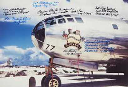 Bockscar, kadang-kadang disebut Bock's Car, adalah nama pembom B-29 Angkatan Udara Amerika Serikat yang menjatuhkan senjata nuklir Fat Man di atas kota Nagasaki di Jepang selama Perang Dunia II dalam serangan nuklir kedua – dan terakhir dalam sejarah.