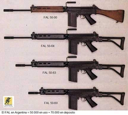 Faktor politik, dan kebutuhan pasar yang berkembang akan senapan serbu, memastikan bahwa FN FAL akan menjadi perlengkapan Perang Dingin di sepanjang garis M16 Amerika. dan AK-47 Soviet. Dalam bentuknya yang lengkap, senapan itu dilengkapi dengan kartrid NATO 7.62x51mm yang tersedia secara luas.