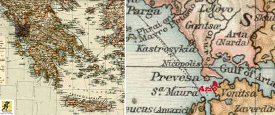 Pada tanggal 27 September 1538 armada galai di bawah bendera Venesia, Genoa, dan Spanyol dikalahkan oleh pasukan Utsmaniyah di bawah komando Barbarossa