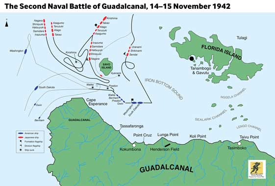 Dengan demikian, Pertempuran Angkatan Laut Guadalcanal adalah upaya besar terakhir oleh Jepang untuk menguasai lautan di sekitar Guadalcanal atau untuk merebut kembali pulau itu. Sebaliknya, Angkatan Laut A.S. setelah itu mampu memasok kembali pasukan A.S. di Guadalkanal sesuka hati, termasuk pengiriman dua divisi baru pada akhir Desember 1942.