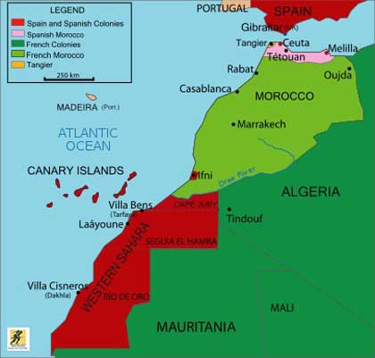Perjanjian itu ditentang keras oleh Aljazair dan Front Polisario, yang tetap berkomitmen untuk merdeka. Aljazair mengirim delegasi tingkat tinggi ke Madrid untuk menekan Spanyol agar tidak menandatangani Perjanjian tersebut dan mulai mendukung Front Polisario secara militer dan diplomatik pada awal 1975.