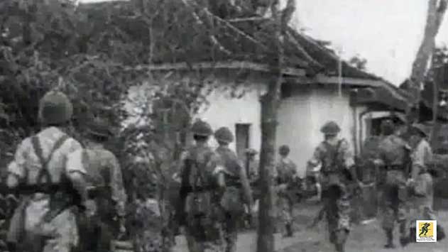 Tentara Belanda yang dipimpin oleh Mayor Wajiman langsung menyerbu Desa Rawagede pada pagi hari tanggal 9 Desember 1947