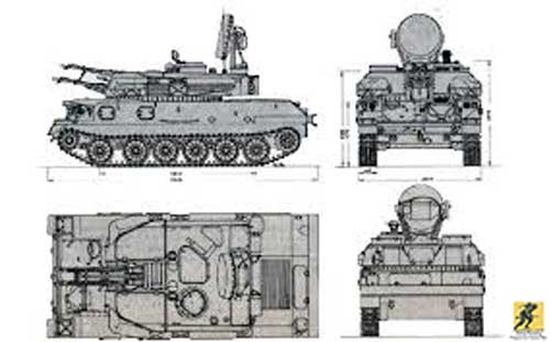 Jika pesawat musuh menghindar atau mencoba menghindari rudal, maka ZSU-23-4 Shilka yang harus dihadapi. Bahkan seiring berjalannya waktu, sistem Shilka masih tetap ditakuti oleh pilot dan perencana perang. Meriam api cepatnya menghasilkan aliran amunisi 23mm yang mematikan dan sistem radarnya yang terintegrasi membuatnya menjadi platform penembakan yang akurat dengan jangkauan yang telah ditetapkan. Sifatnya yang berjalan di track berarti bahwa dia dapat ditempatkan di mana saja dan juga dapat memasok tembakan dukungan ketika unit lapis baja ini bergerak.