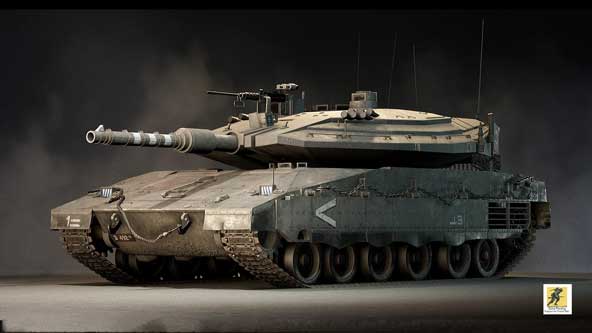 Tank Pertempuran Utama (MBT) Merkava Mk.4 mulai beroperasi dengan Pasukan Pertahanan Israel pada tahun 2004. Ini adalah pengembangan lebih lanjut dari Merkava Mk.3.