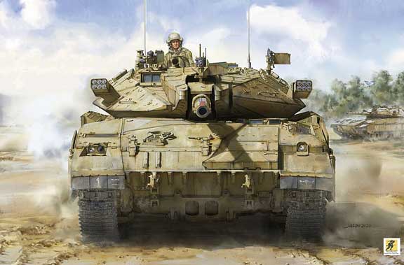 Merkava Mk.2D adalah versi yang ditingkatkan, dilengkapi dengan armor komposit modular add-on terbaru. Armor tambahan mirip dengan Merkava Mk.4.