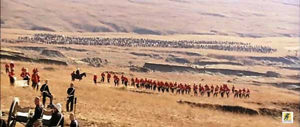 Pertempuran Isandlwana dan Rorke's Drift - Bartle Frere, atas inisiatifnya sendiri, tanpa persetujuan pemerintah Inggris dan dengan maksud untuk memicu perang dengan Zulu, telah memberikan ultimatum kepada raja Zulu Cetshwayo pada tanggal 11 Desember 1878, yang tidak mungkin dipatuhi oleh raja Zulu.