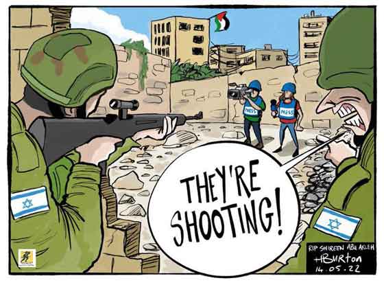 Penjajahan Israel – Jurnalis kerap menjadi korban kebrutalan tentara Israel tanpa kepedulian dunia
