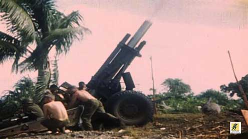 Pada tanggal 31 Januari 1944, Divisi Infanteri ke-7, yang dipelopori oleh Resimen Infanteri ke-111 melakukan serangan amfibi ke Kwajalein.