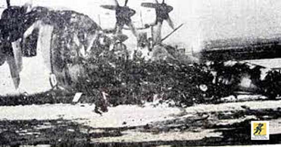 C-130 Mesir yang hancur