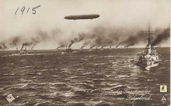Balon udara zeppelin - Pada tahun 1917, Angkatan Laut Kerajaan mulai melakukan tindakan pencegahan yang efektif terhadap patroli kapal udara ini di Laut Utara.