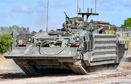 Challenger Armoured Repair and Recovery Vehicle atau CRARRV