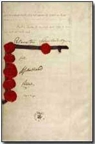 Perjanjian antara Prancis, Rusia, Inggris dan Italia. Ditandatangani di London pada tanggal 26 April 1915