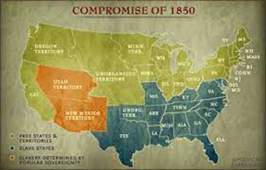 Kompromi 1850 adalah paket lima undang-undang terpisah yang disahkan oleh Kongres Amerika Serikat pada bulan September 1850 yang untuk sementara meredakan ketegangan antara negara bagian yang memiliki budak dan yang tidak memiliki budak pada tahun-tahun menjelang Perang Saudara Amerika. Dirancang oleh senator Whig Henry Clay dan senator Demokrat Stephen A. Douglas, dengan dukungan Presiden Millard Fillmore, kompromi ini berpusat pada cara menangani perbudakan di wilayah yang baru saja diperoleh dari Perang Meksiko-Amerika (1846-48).