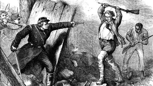 Pembantaian Pottawatomie terjadi pada malam hari tanggal 24-25 Mei 1856 di Wilayah Kansas. Sebagai reaksi atas pemecatan Lawrence oleh pasukan pro-perbudakan pada tanggal 21 Mei, dan berita telegram tentang serangan hebat pada tanggal 22 Mei terhadap Senator Massachusetts Charles Sumner, karena berbicara menentang perbudakan di Kansas