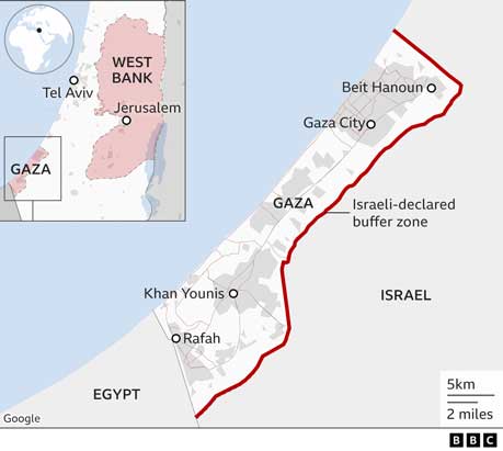 Jalur Gaza dan Tepi Barat termasuk Yarusalem Timur