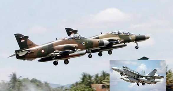 Insiden Pulau Rote NTT 1999 : “Pertemuan” tidak seimbang Hawk TNI-AU VS F/A-18 Hornet Australia