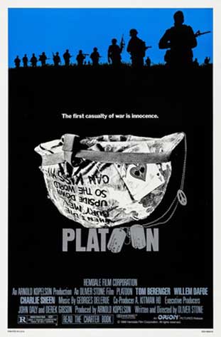 Platoon film by Stone [1986]