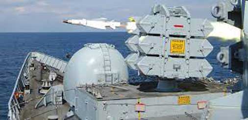 Sea wolf anti-aircraft missile system