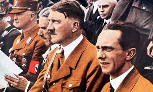 Hitler dan Paul Joseph Goebbels